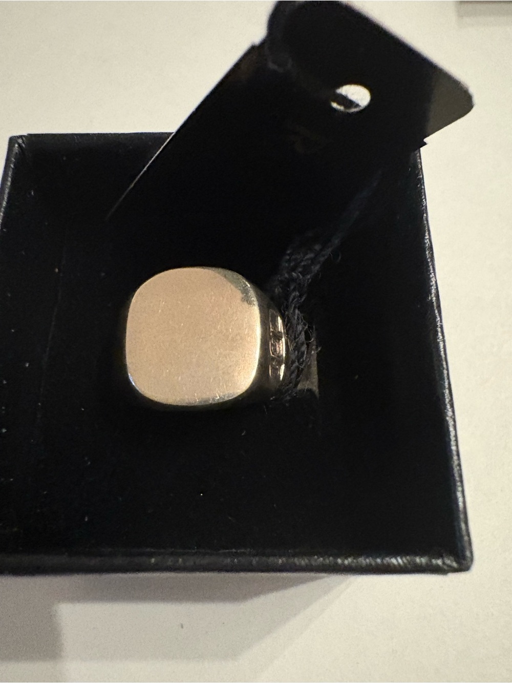 Ralph Lauren Sterling Silver Signet Ring - Picture 4 of 6
